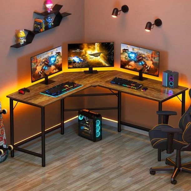 Mr. Ironstone 59” L-Shaped Desk - photo 5