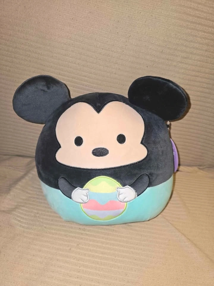 Squishmallows Easter 10" Mickey Mouse Holding Egg