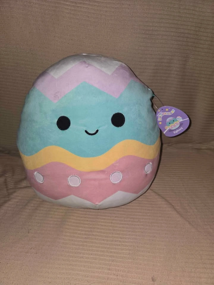 Squishmallows 14" Egbert Pastel Easter Egg Plush Toy