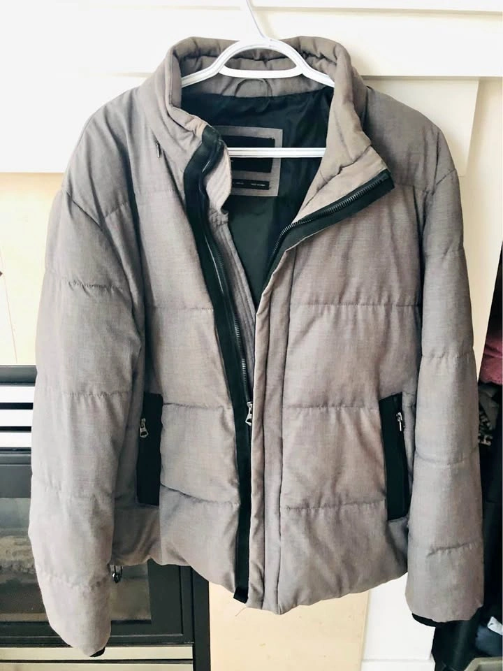 Men's Zara Beige Jacket - Size XL