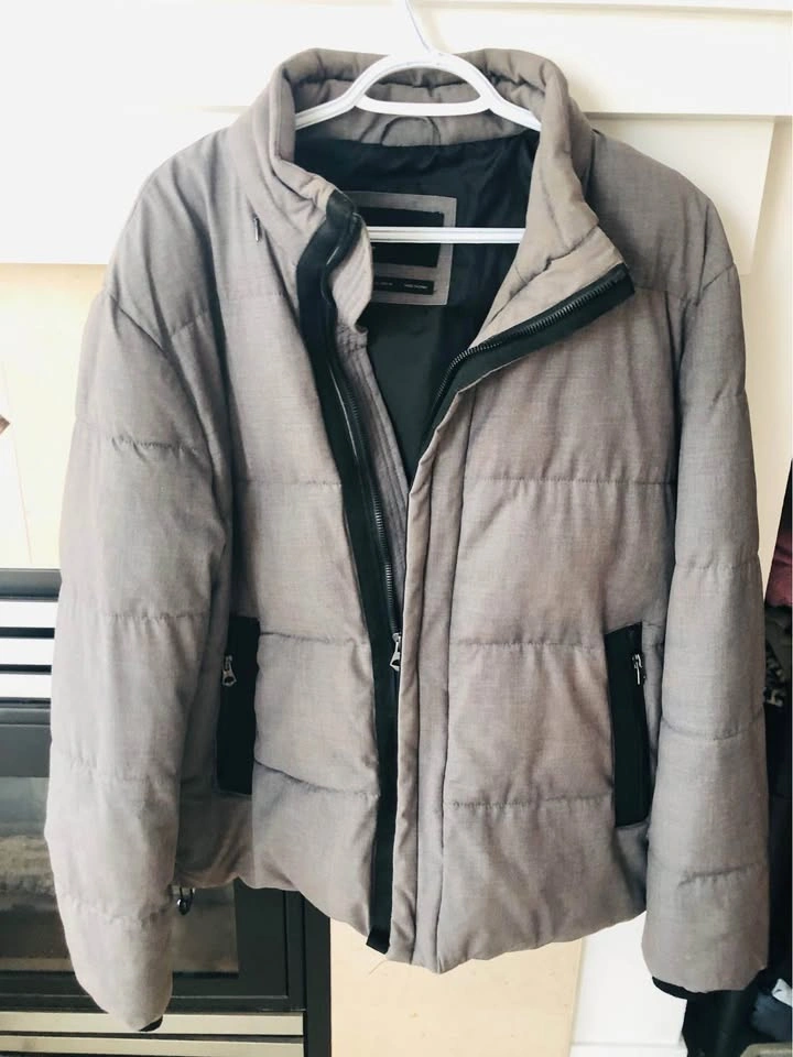 Men's Zara Beige Jacket - Size XL - photo 2