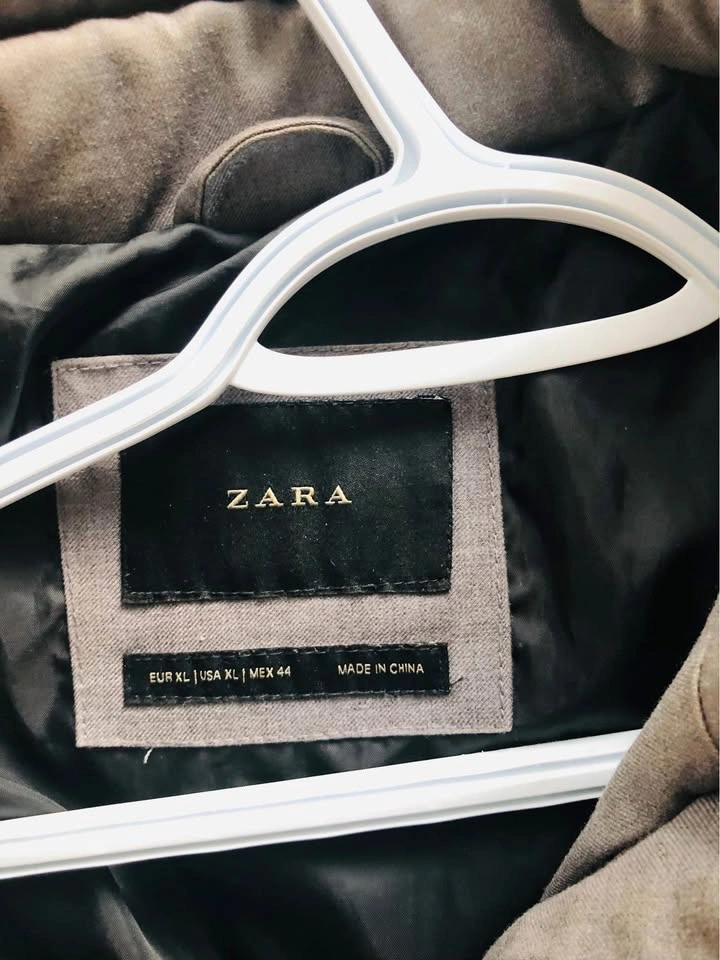 Men's Zara Beige Jacket - Size XL - photo 5