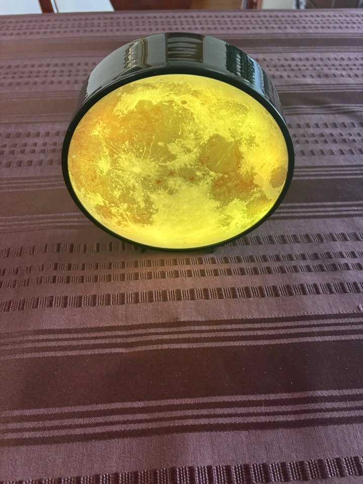 Modern Colour Changing Moon Light – LED Wall or Desk Lamp - photo 5