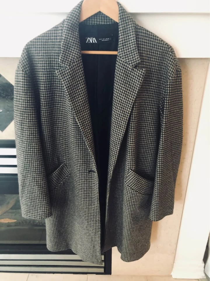Women's Zara Long Dress Jacket/Coat - Size M - photo 3
