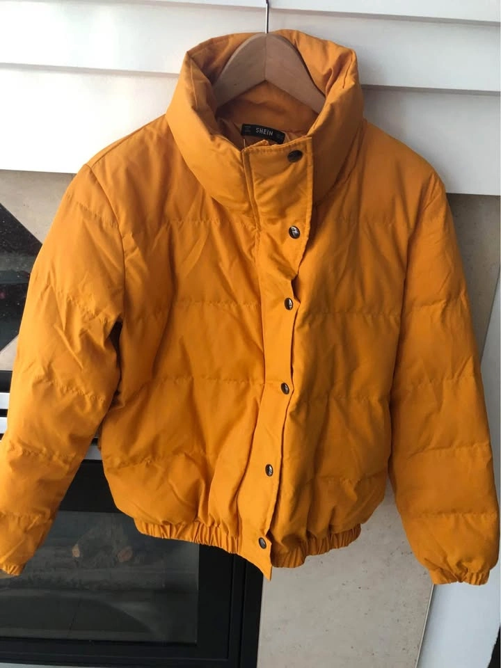 Fabulous Shein Pumpkin Puffy Jacket - Women's XS - photo 5