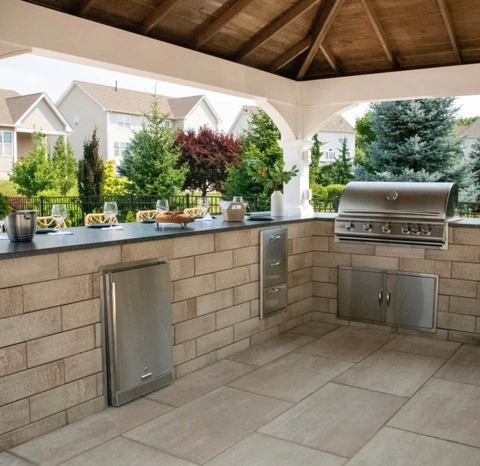 Stone for Outdoor Kitchen – Backyard Cooking Area - photo 5