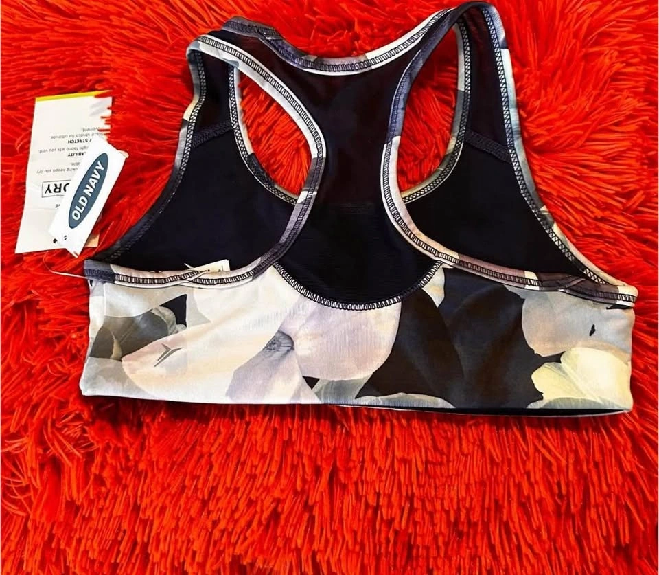 GIRLS SPORTS BRA - SIZES XS & LARGE - OLD NAVY - photo 2