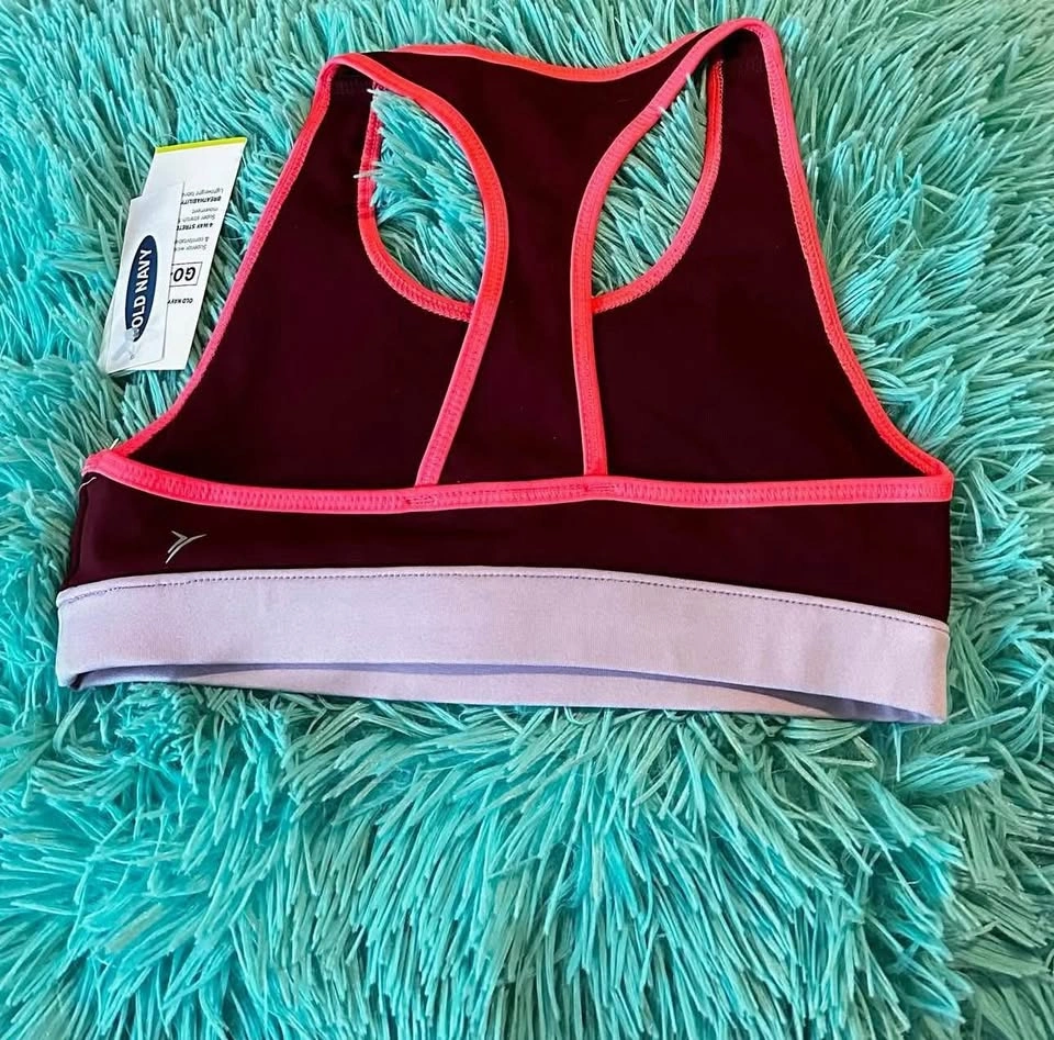 GIRLS SPORTS BRA - MEDIUM - OLD NAVY - photo 2