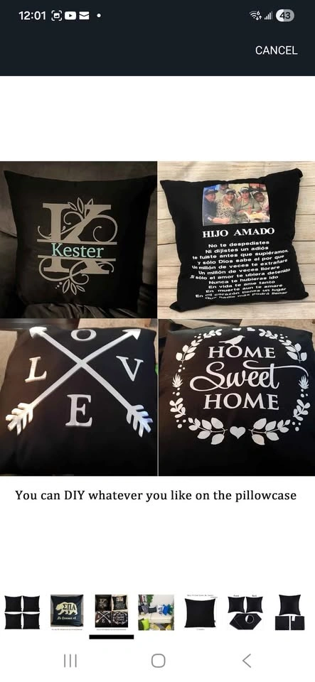 Sublimation Pillow Cover New - photo 4