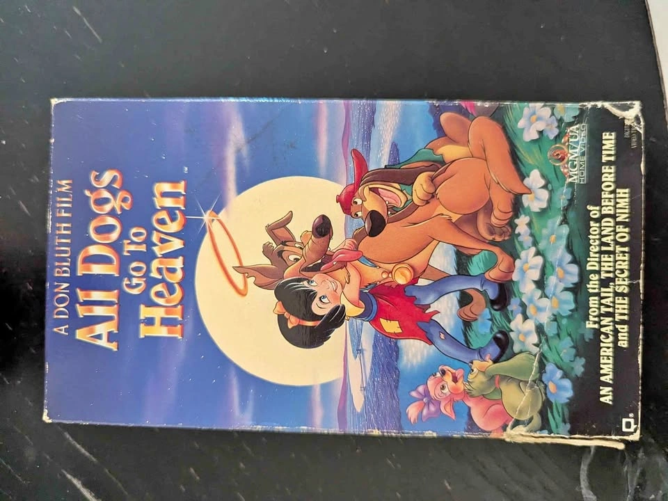 All Dogs Go to Heaven VHS