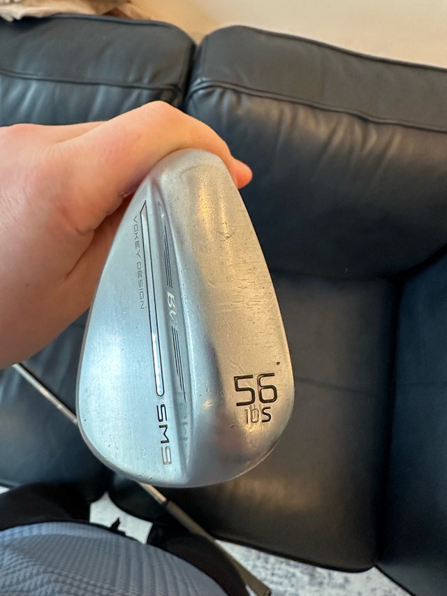 Left handed used Vokey wedge 56 degree