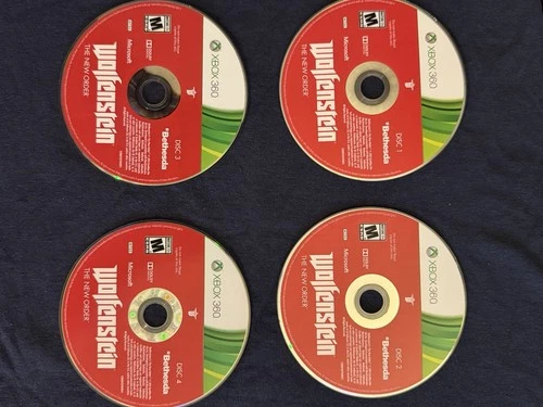 Wolfenstein: The New Order (4 Disc Set) (Xbox 360, 2014)