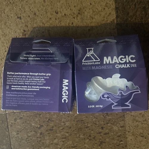 FrictionLabs Magic Chalk Ball 2.2 oz - Premium Gym Chalk
