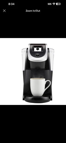 Keurig K2.0 Single Serve Coffee Brewer, Black