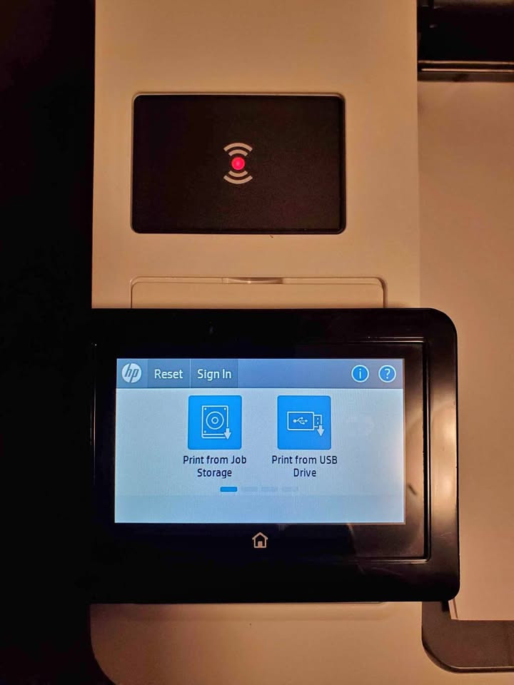 HP LASERJET M607 NETWORK LASER PRINTER WITH TONER