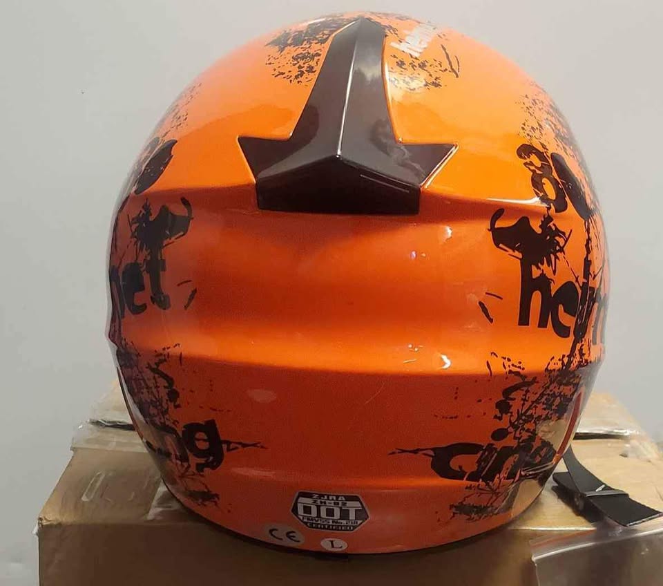 Youth Off-Road Motorcycle Helmet (Size: L) - photo 3