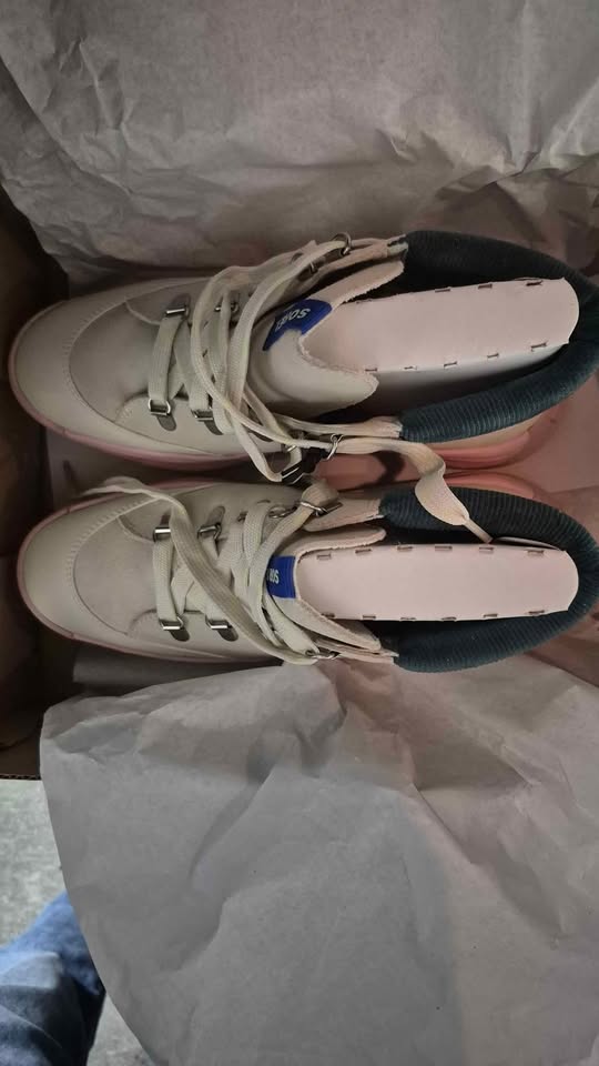 NEW Sorel Women's ONA 503 Hiker Shoes - Natural, Vintage Pink - photo 4