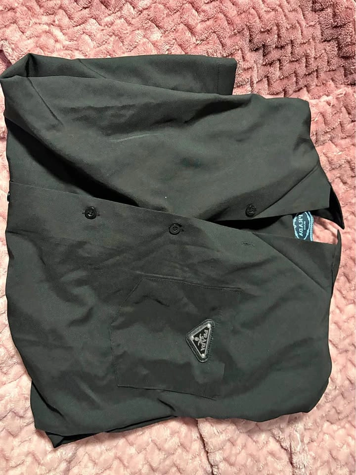 Black Re-Nylon Prada Shirt
