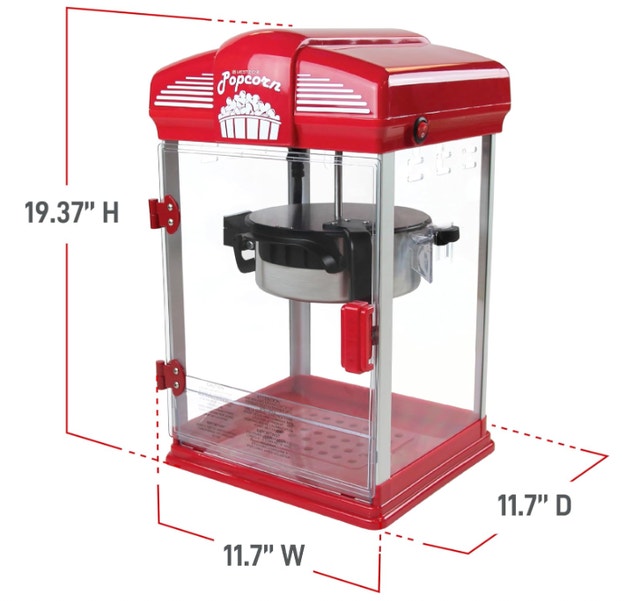West Bend 4QT Movie Theater Popcorn Machine - photo 3