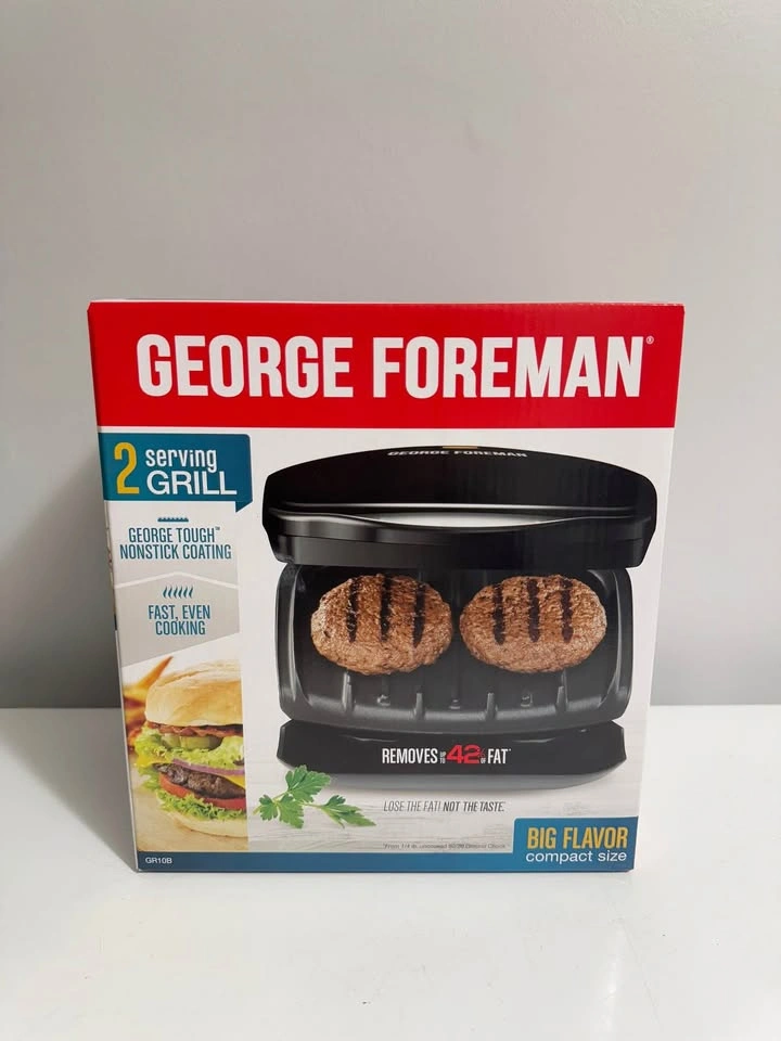 George Foreman 2-Serving Electric Grill - Xmas Gift - photo 2