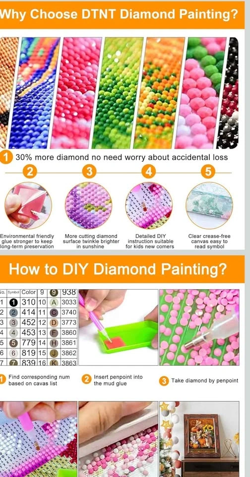 NEW Diamond Painting Kits for Adults, Halloween Cat 5D - photo 3