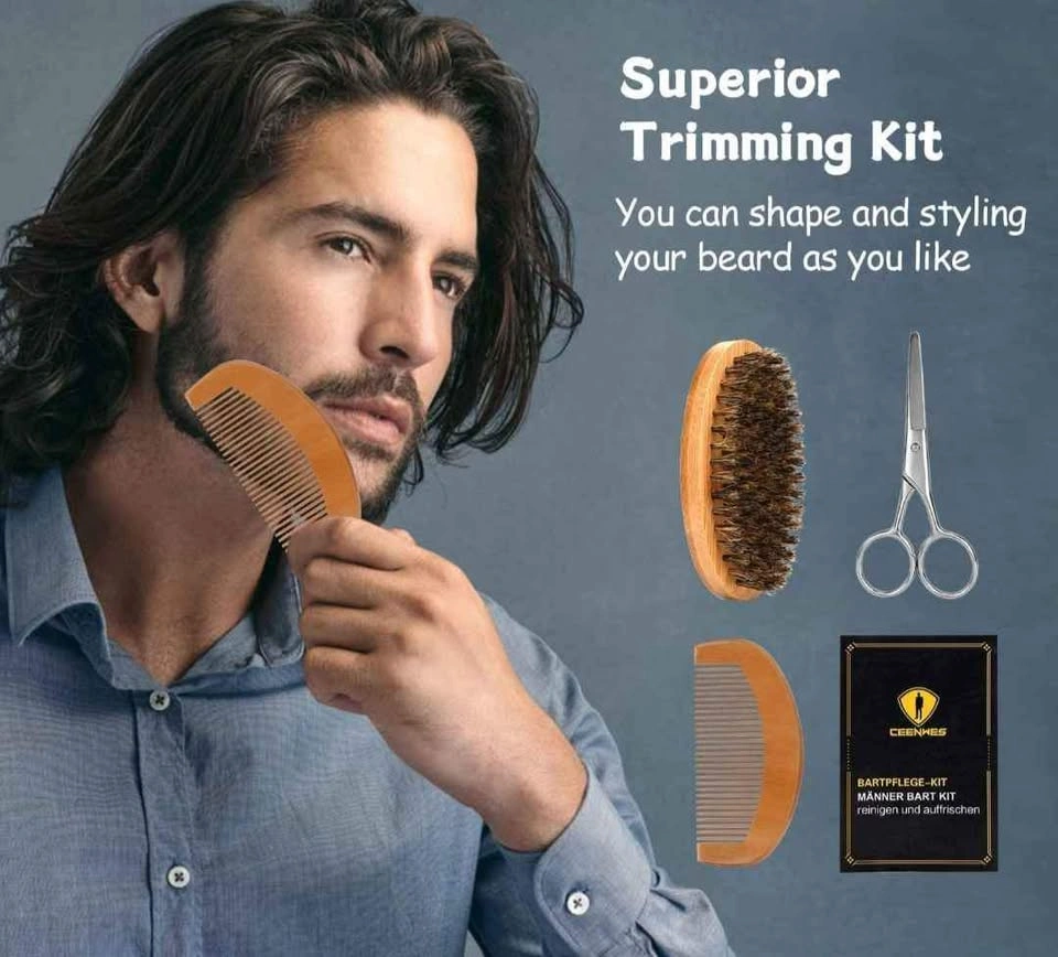 NEW Ceenwes Beard Grooming Kit - photo 5