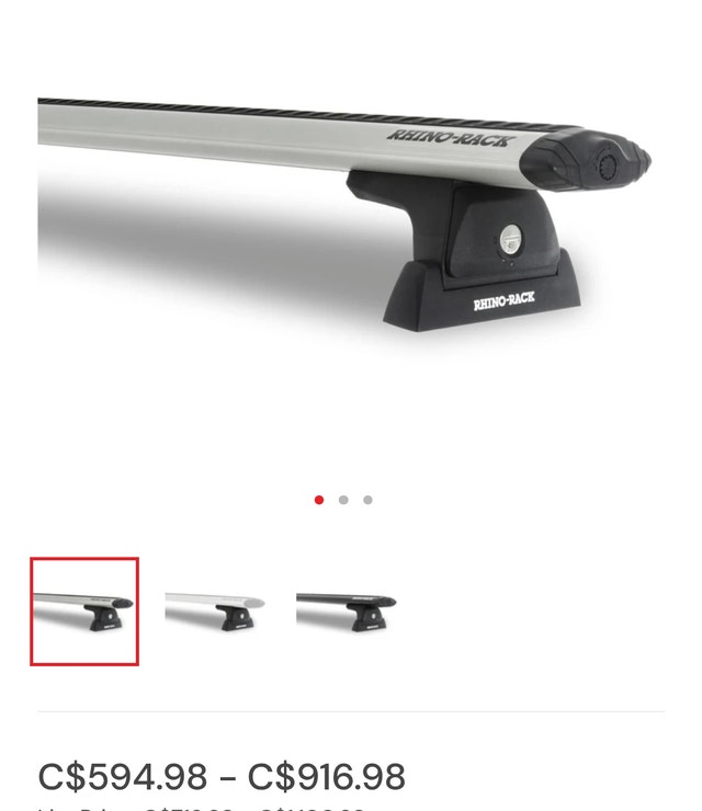 Rhino-Rack Vortex 2500 RS Roof Racks - photo 3