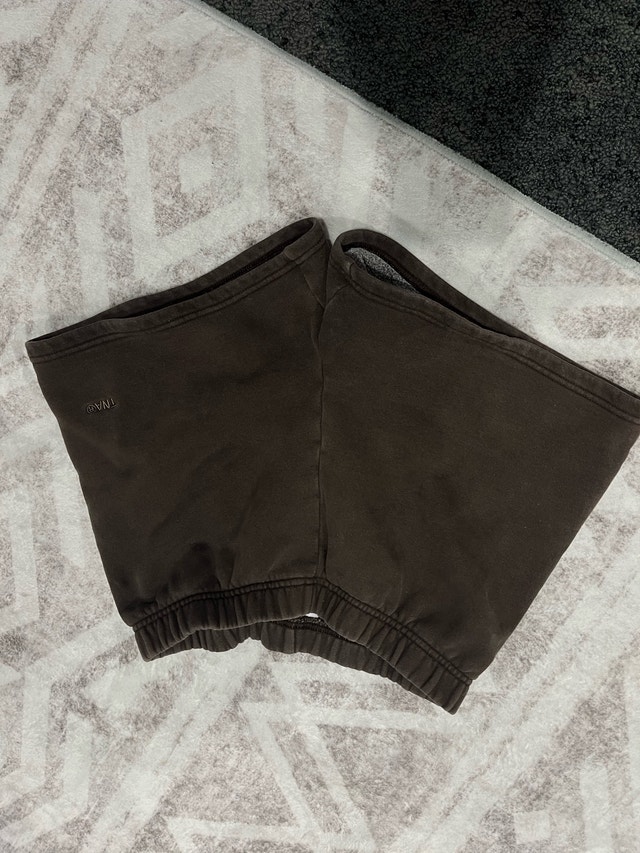 Aritzia TNA Sweatfleece Brown Size M
