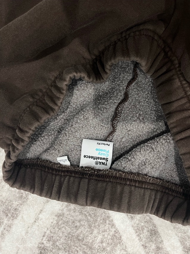 Aritzia TNA Sweatfleece Brown Size M - photo 3