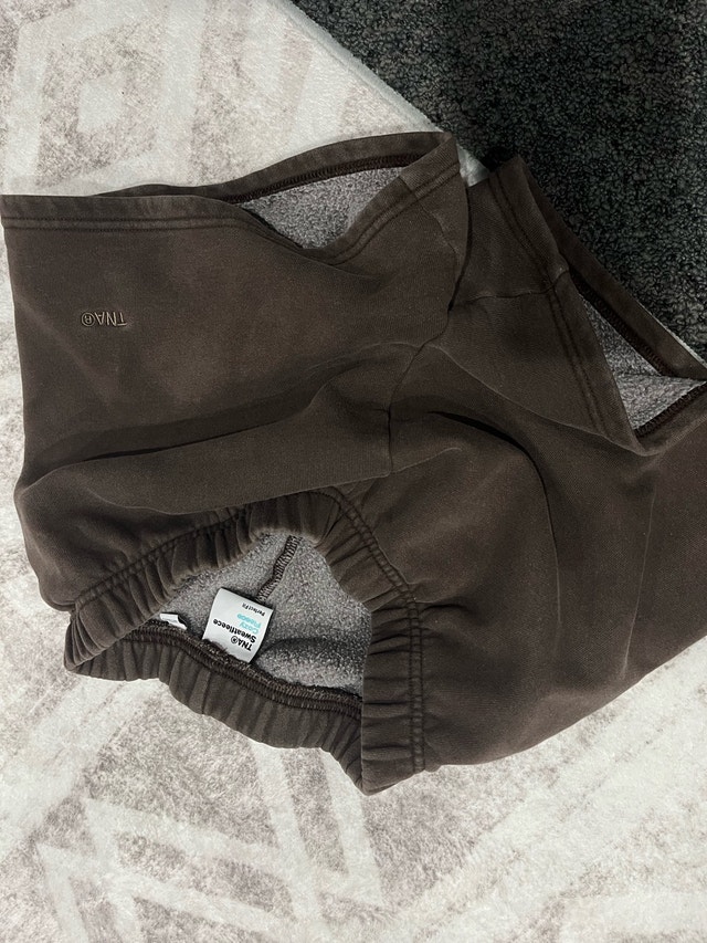 Aritzia TNA Sweatfleece Brown Size M - photo 4