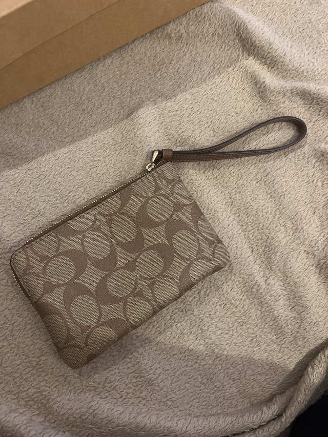 Coach Signature Canvas Long Zip Around Wallet - photo 5