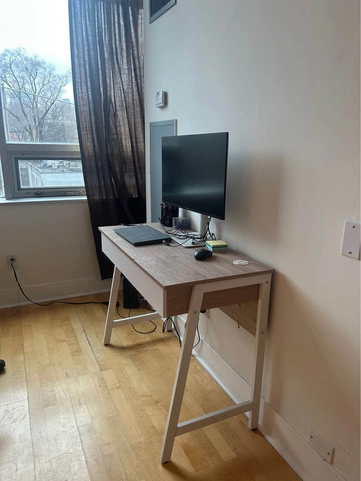 Wood Top Desk with Drawers - photo 3
