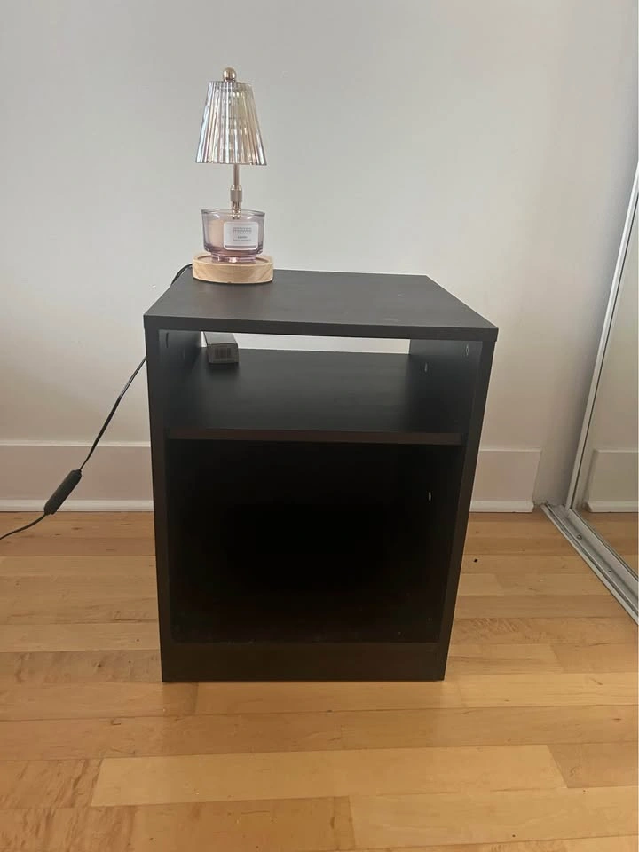 Black Cube Nightstand - photo 4