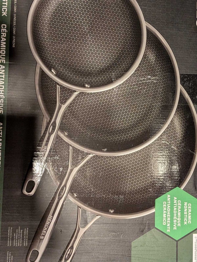 HENCKELS PARADIGM 3PC NONSTICK SKILLET SET