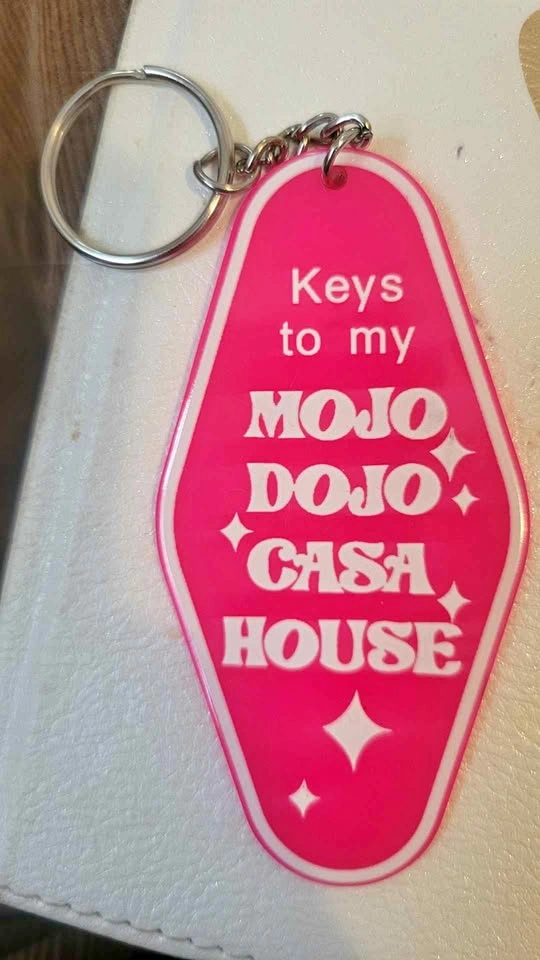 Mojo Dojo Casa House Keychain