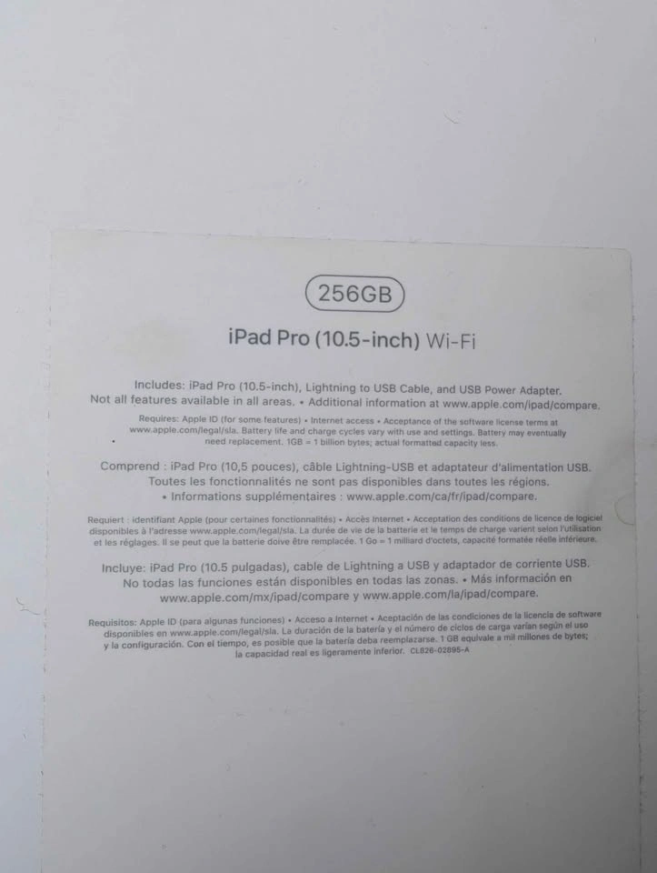 10.5" iPad Pro 256GB + Smart Keyboard - photo 2