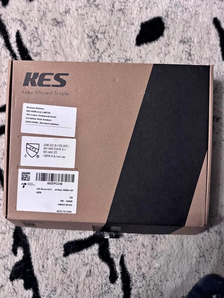 Kes Pot Filler Matte Black