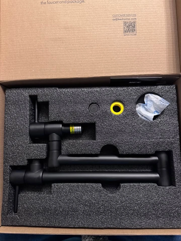 Kes Pot Filler Matte Black - photo 2