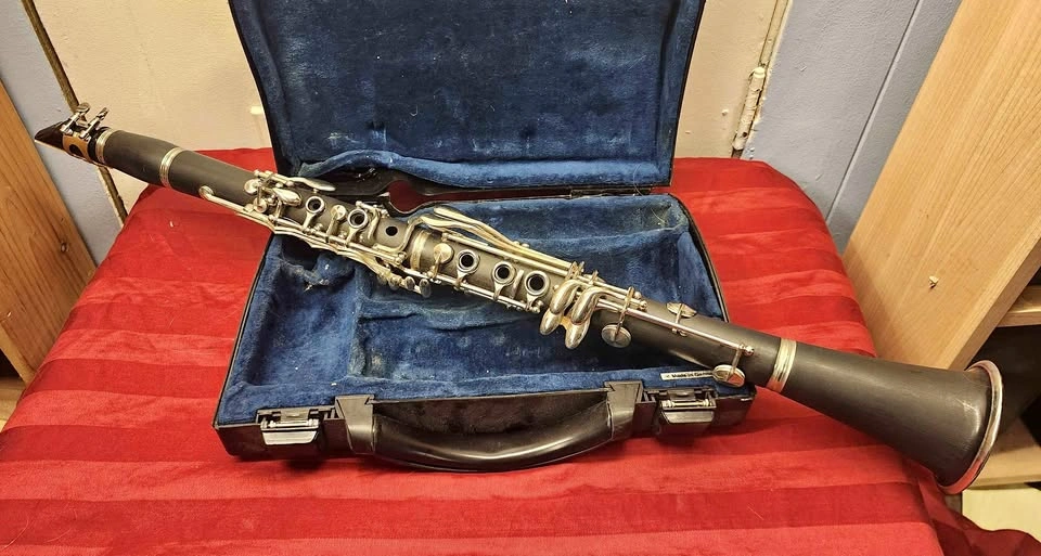 Clarinet with case