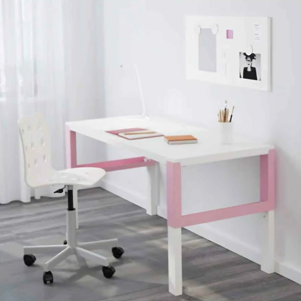 MOVING OUT SALE!! IKEA White and Pink Desk - photo 4