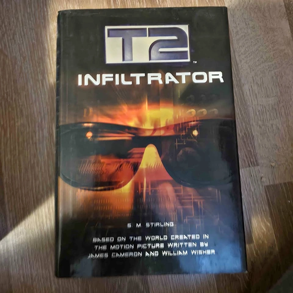 T2 Infiltrator Book - Terminator 2 Sci-Fi Novel