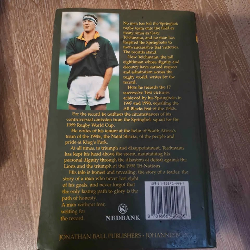 Billy Vunipola & Gary Teichmann Rugby Books - photo 4