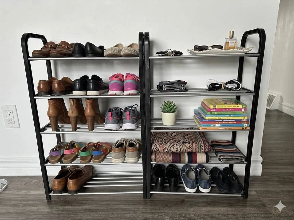 Multifunctional Storage Shelf (18.3" x 23.5" x 7.3")