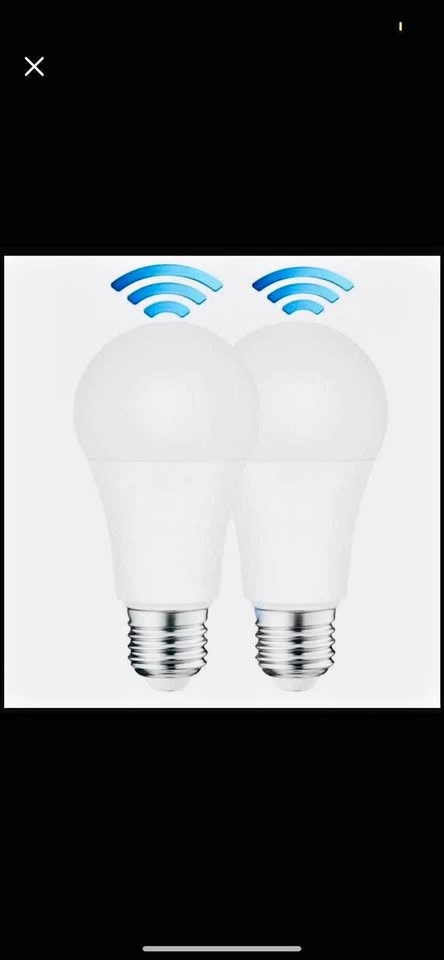 Radar motion sensor bulbs (Brand new in box) $8 each or 2 for $1
