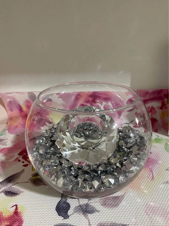 Diamond Candle Holder