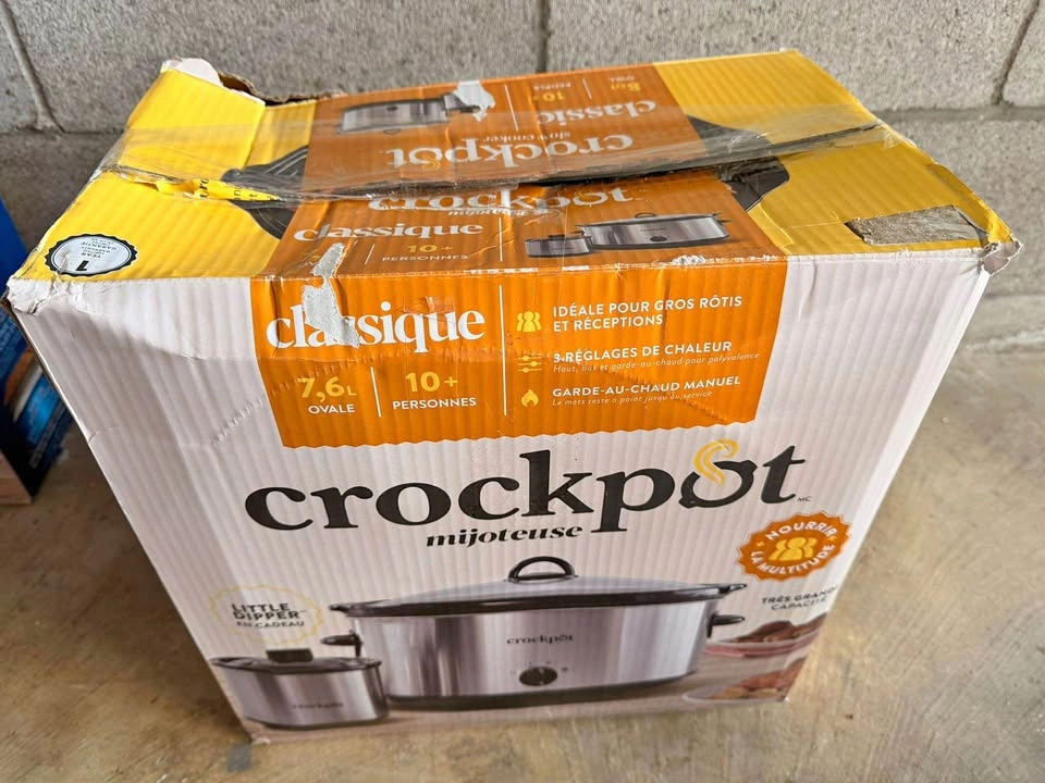 Crockpot Classique 7.6L Oval Slow Cooker with Little Dipper