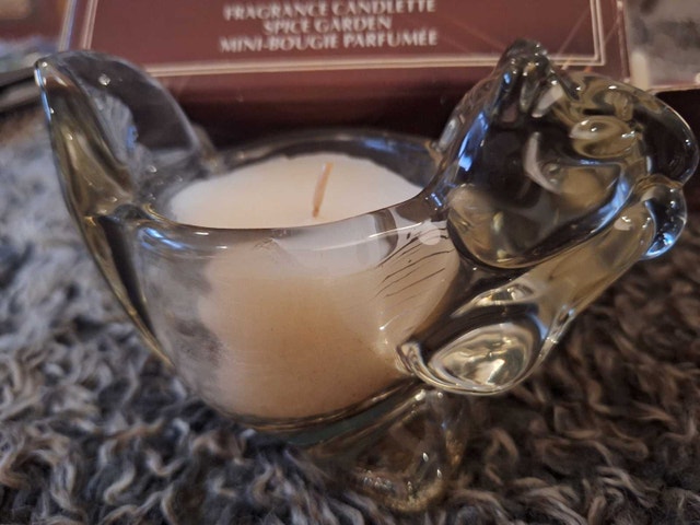 Avon Bright Chipmunk Candle Holder unused - photo 2