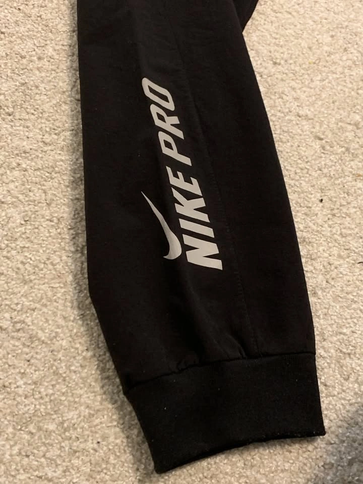 Nike Pro Men's Black Sports Track Pants 2XL - photo 5