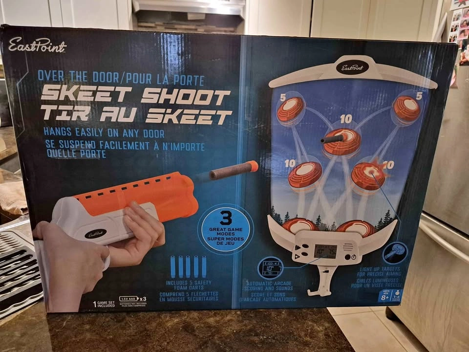 Brand New Skeet Shoot Over The Door Game - Electronic