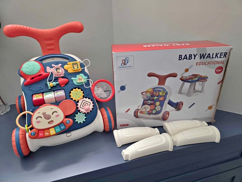 Baby Push Toy – Sit-to-Stand Activity Toy (Like New)